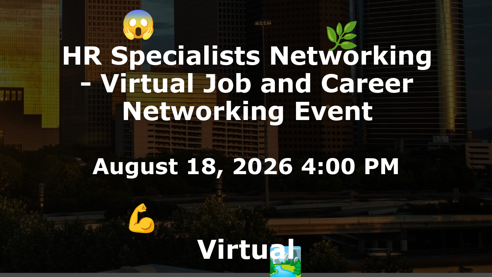HR Specialists Networking - Virtual Job and Career Networking Event event image